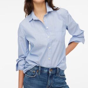 J. CREW | Signature-fit button-up shirt in end-on-end cotton